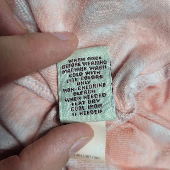 Donated! Y2K Mudd Tie Dye Peach Frenzy Crop Top sz S - Picture 8 of 9